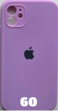 Чохол Silicone case із закритою камерою на iPhone 15+ Mauve #60