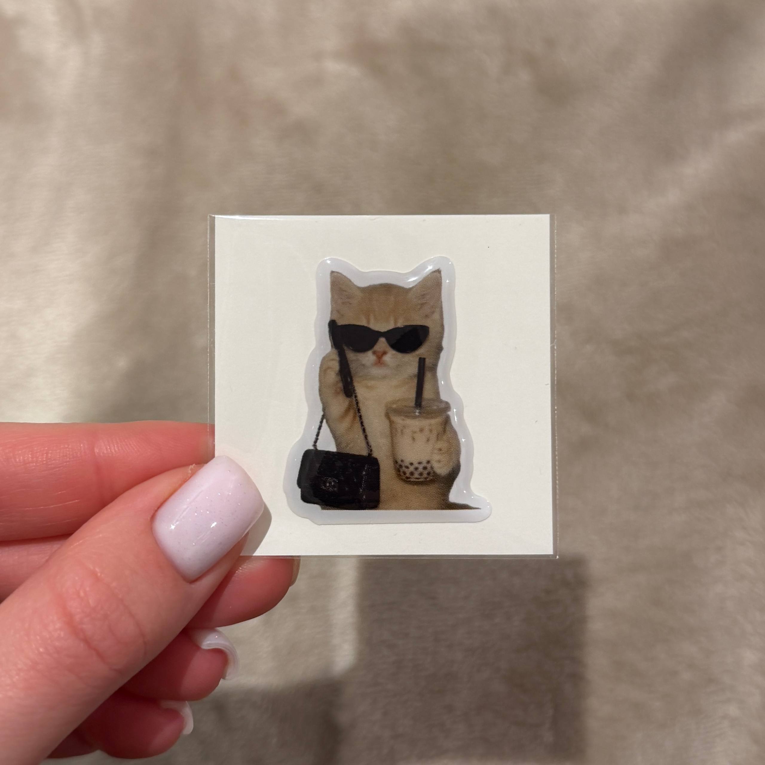 Объемный 3D стикер - Busy (59)