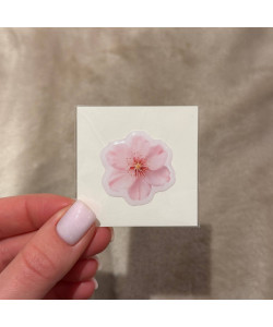 Об'ємний 3D стікер - Квітка (52)