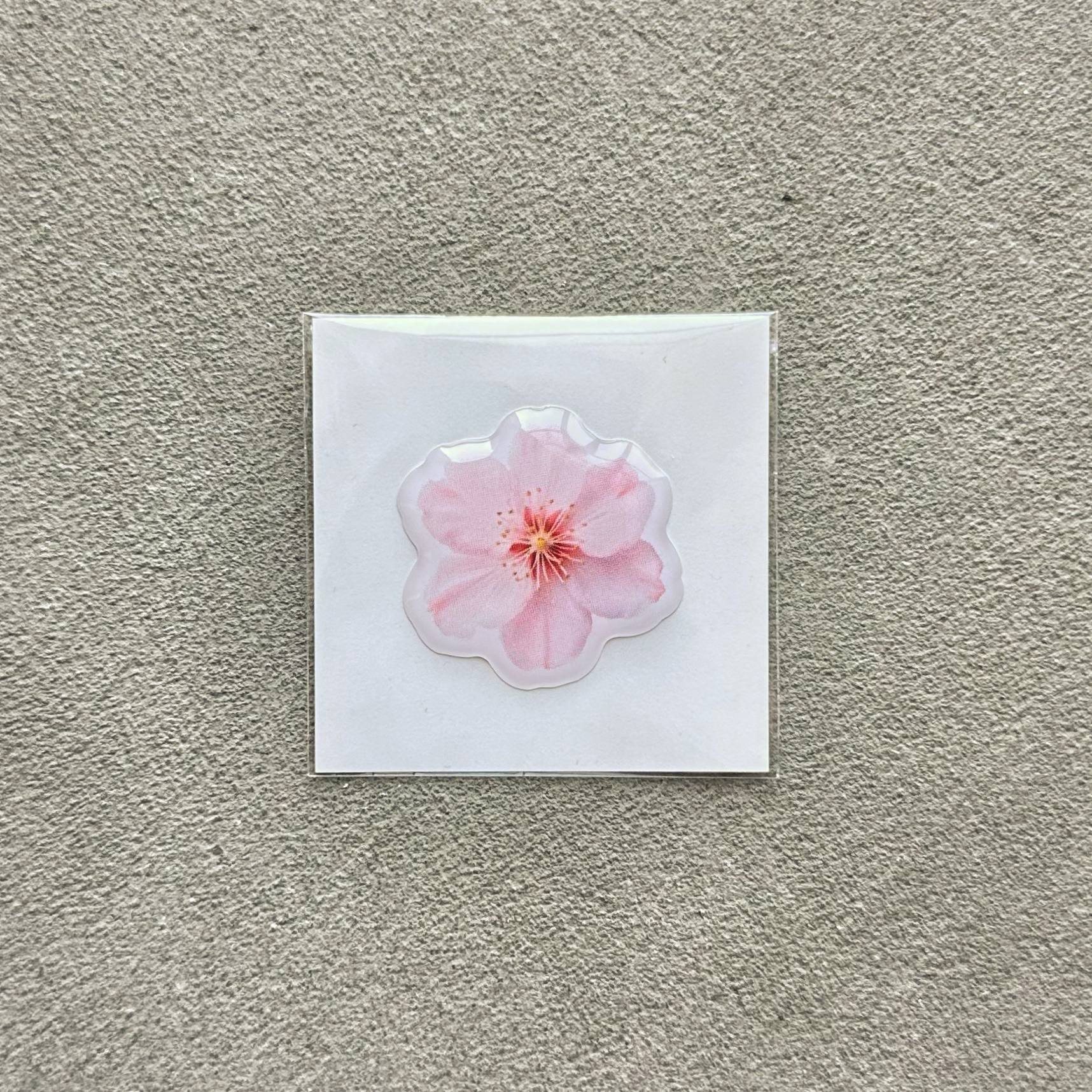 Об'ємний 3D стікер - Квітка (52)