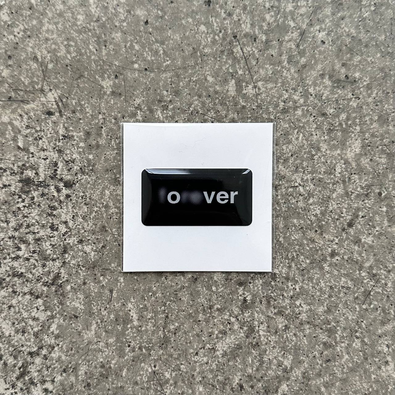 Объемный 3D стикер - Forever (28)