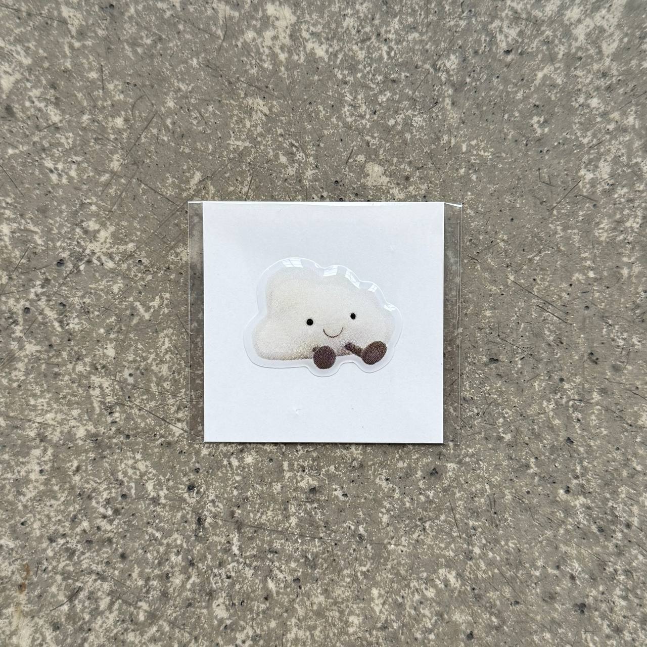 Об'ємний 3D стікер - Хмаринка (41)