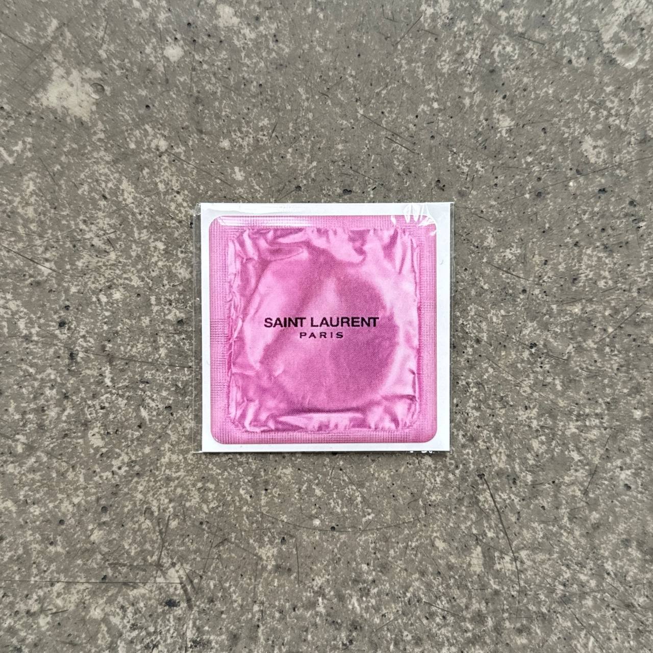 Об'ємний 3D стікер - Pink Saint Laurent (03)