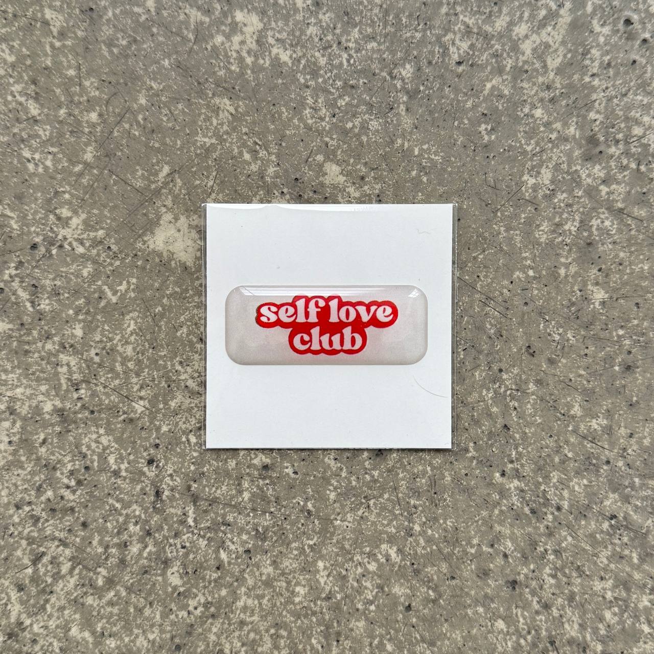 Об'ємний 3D стікер - Self Love Club (23)