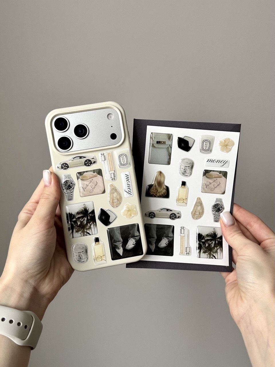 Объемный 3D стикерпак "Gold"