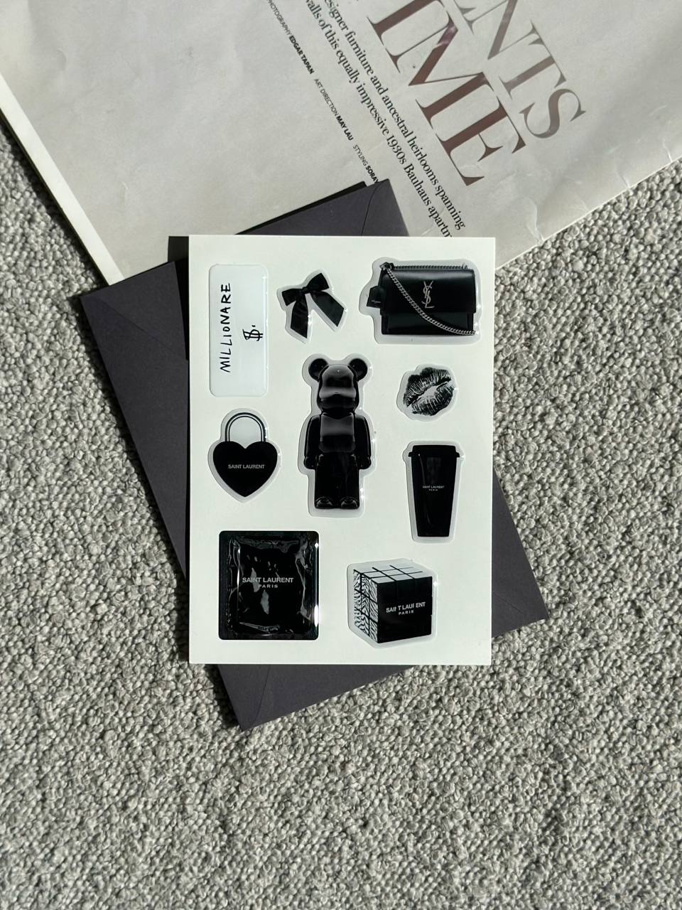 Объемный 3D стикерпак 