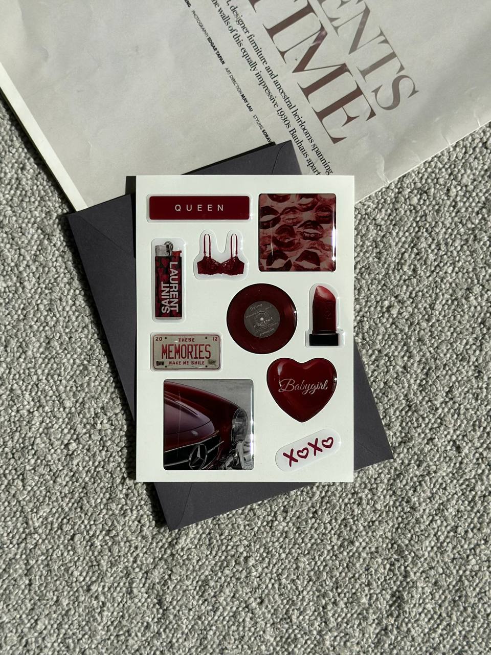 Объемный 3D стикерпак 