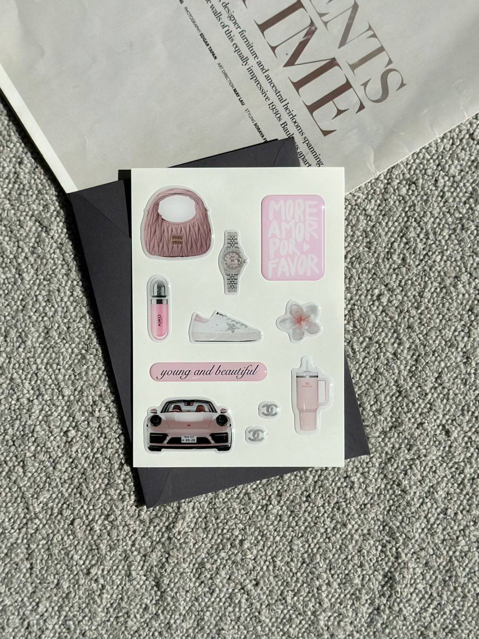 Объемный 3D стикерпак 