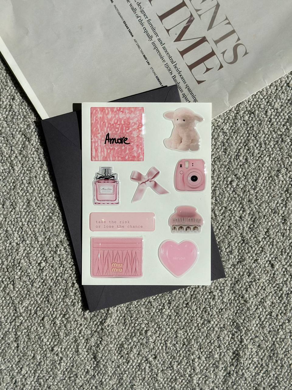 Объемный 3D стикерпак 