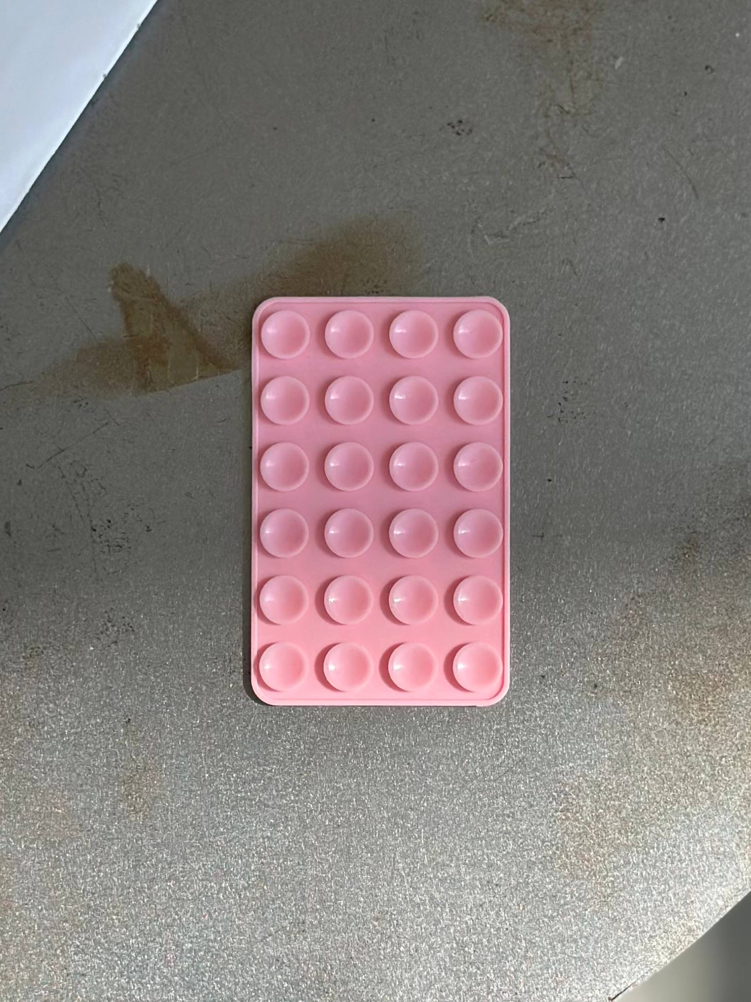 Тримач ліппер з присосками односторонній Pink (06)