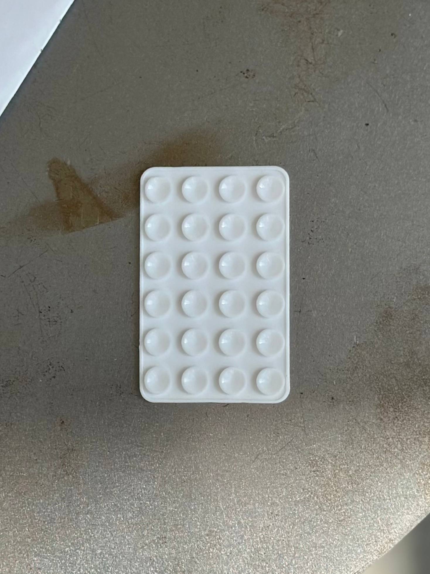 Тримач ліппер з присосками односторонній White (08)