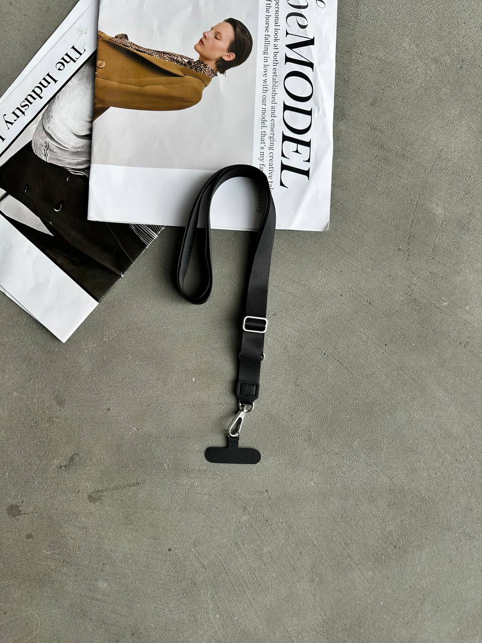 Стрічка Сrossbody для телефону Black Стрічка Сrossbody для телефону Black