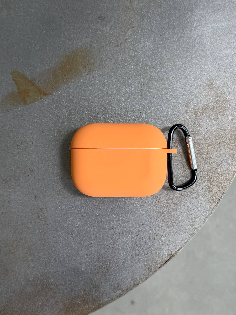 Чохол на AirPods Pro 2 із мікрофіброю та карабіном Papaya (26)