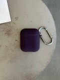 Чохол на AirPods 1/2 із мікрофіброю та карабіном Elderberry (25)