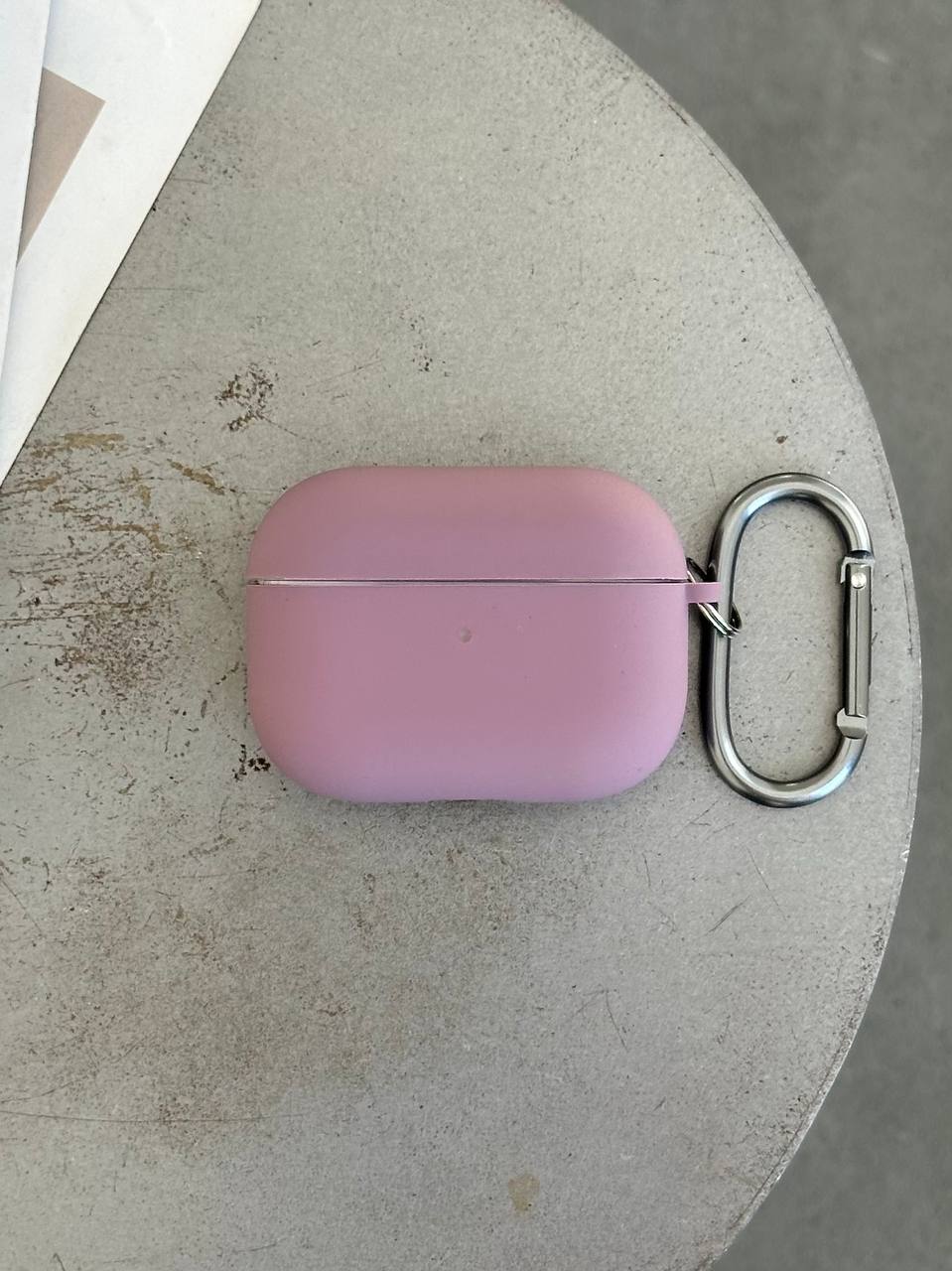 Чохол на AirPods Pro 2 із мікрофіброю та карабіном Blueberry (13)