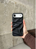 Чохол матовий хвилястий Wave Case на iPhone 17 Air Black (07)
