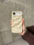Чохол матовий хвилястий Wave Case на iPhone 17 Air Beige (01)