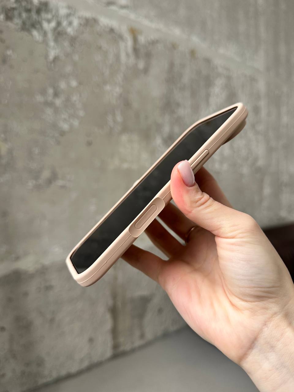 Чохол Silicone case з відкритою камерою на iPhone 17 Air Desert (44)