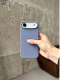 Чохол Silicone case з відкритою камерою на iPhone 17 Air Lavander Grey (17)