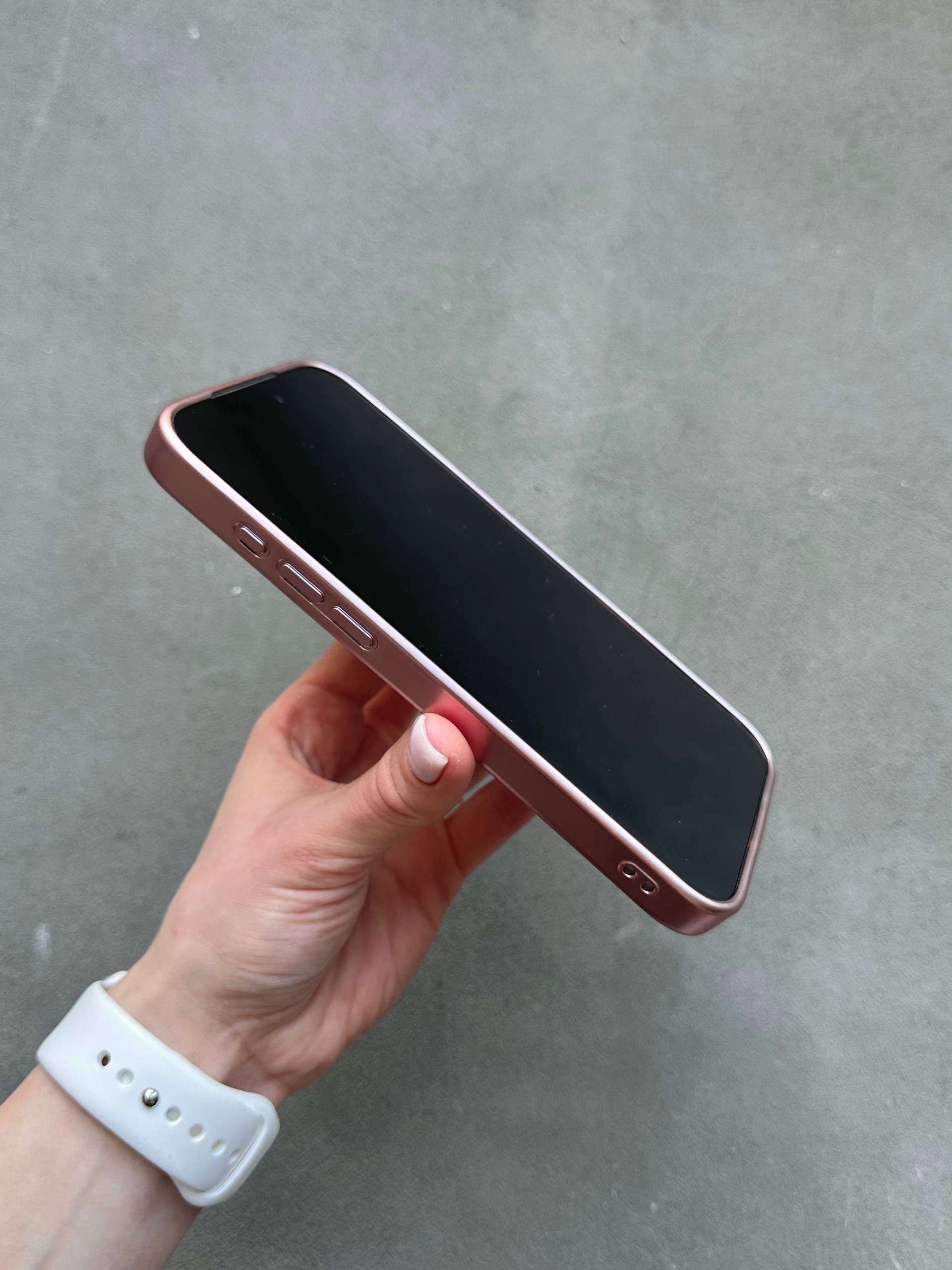 Чехол цветной Shining case с Magsafe на iPhone 17 Pro Pink