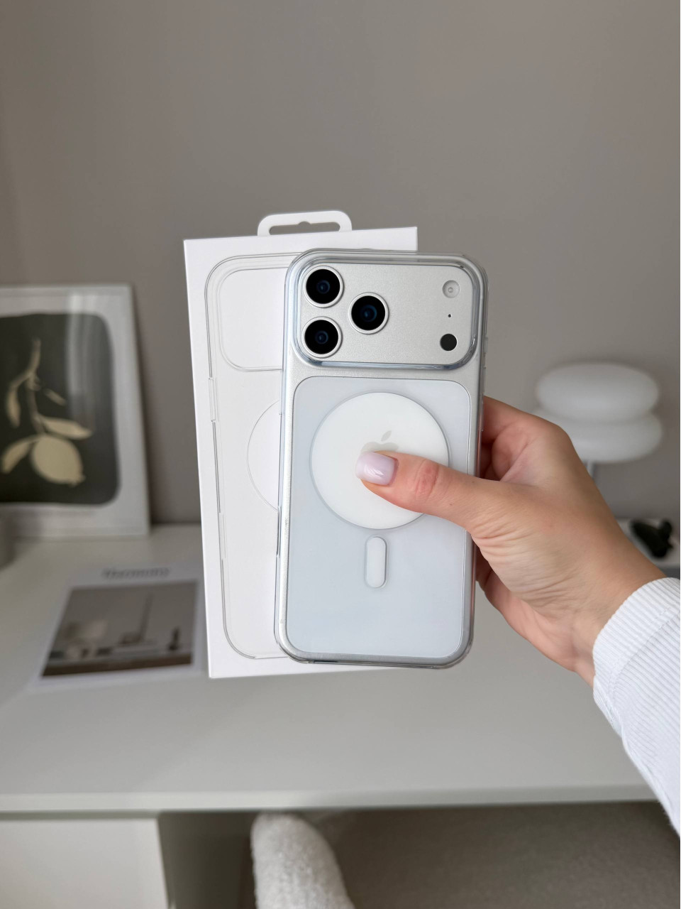 Чехол Clear Case с MagSafe (Camera Control) для Apple iPhone 18 Pro