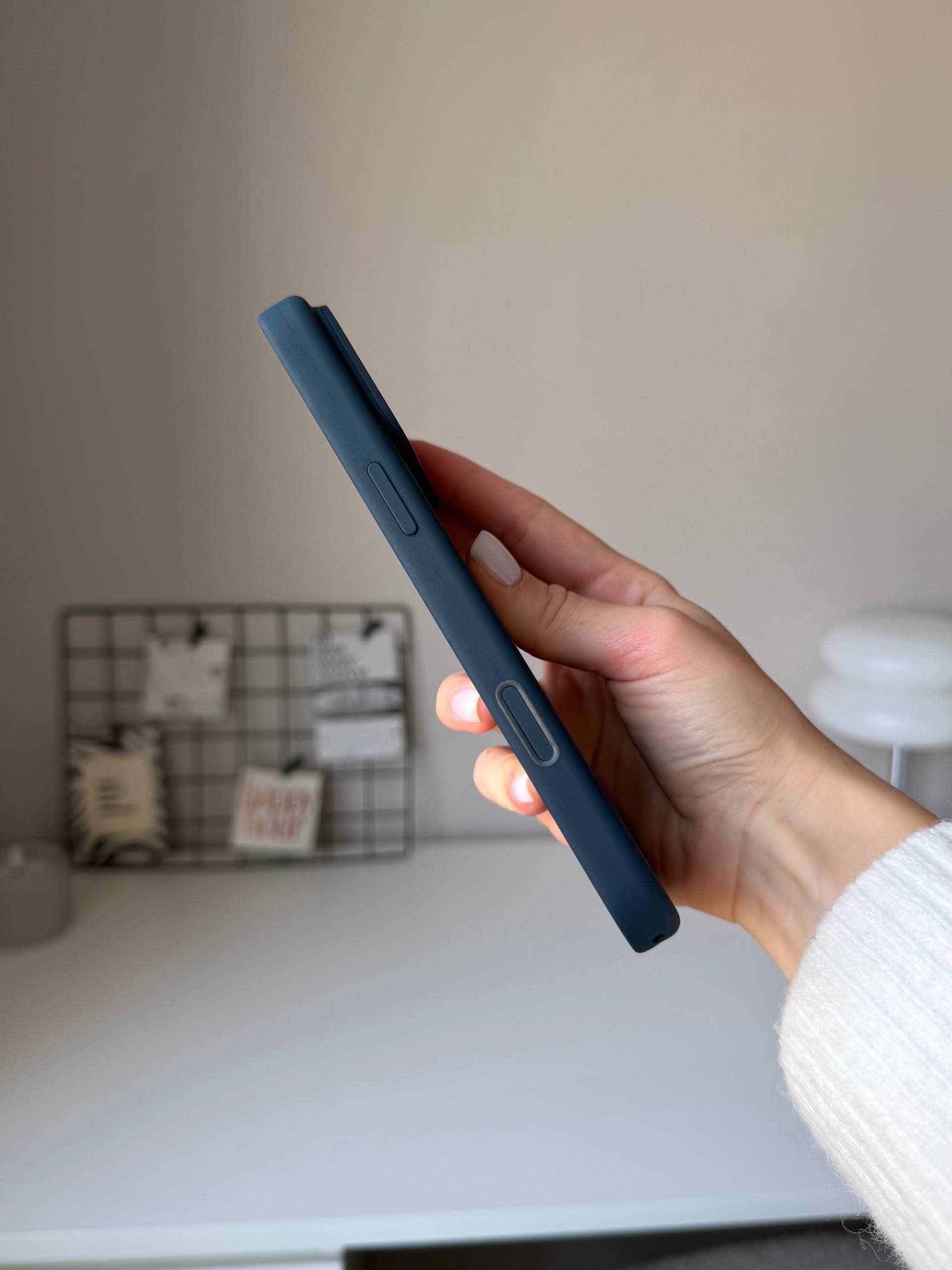 Чехол Silicone case с Magsafe на iPhone 18 Pro Navy Blue (04)