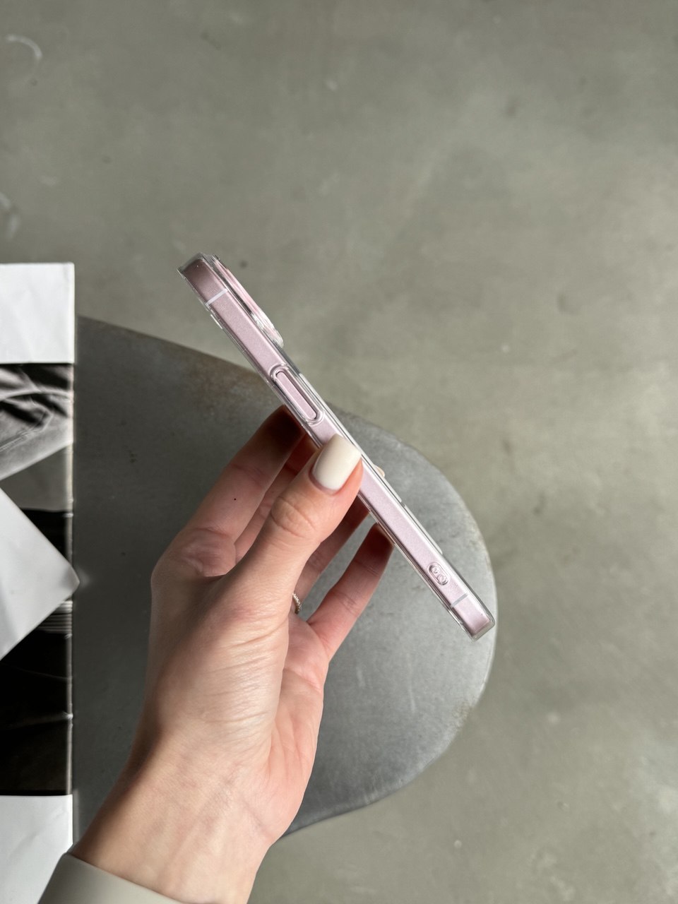 Чохол прозорий Crystal case з Magsafe на iPhone 14