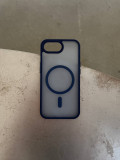 Чохол матовий з Magsafe на iPhone 16e/17e Dark Blue