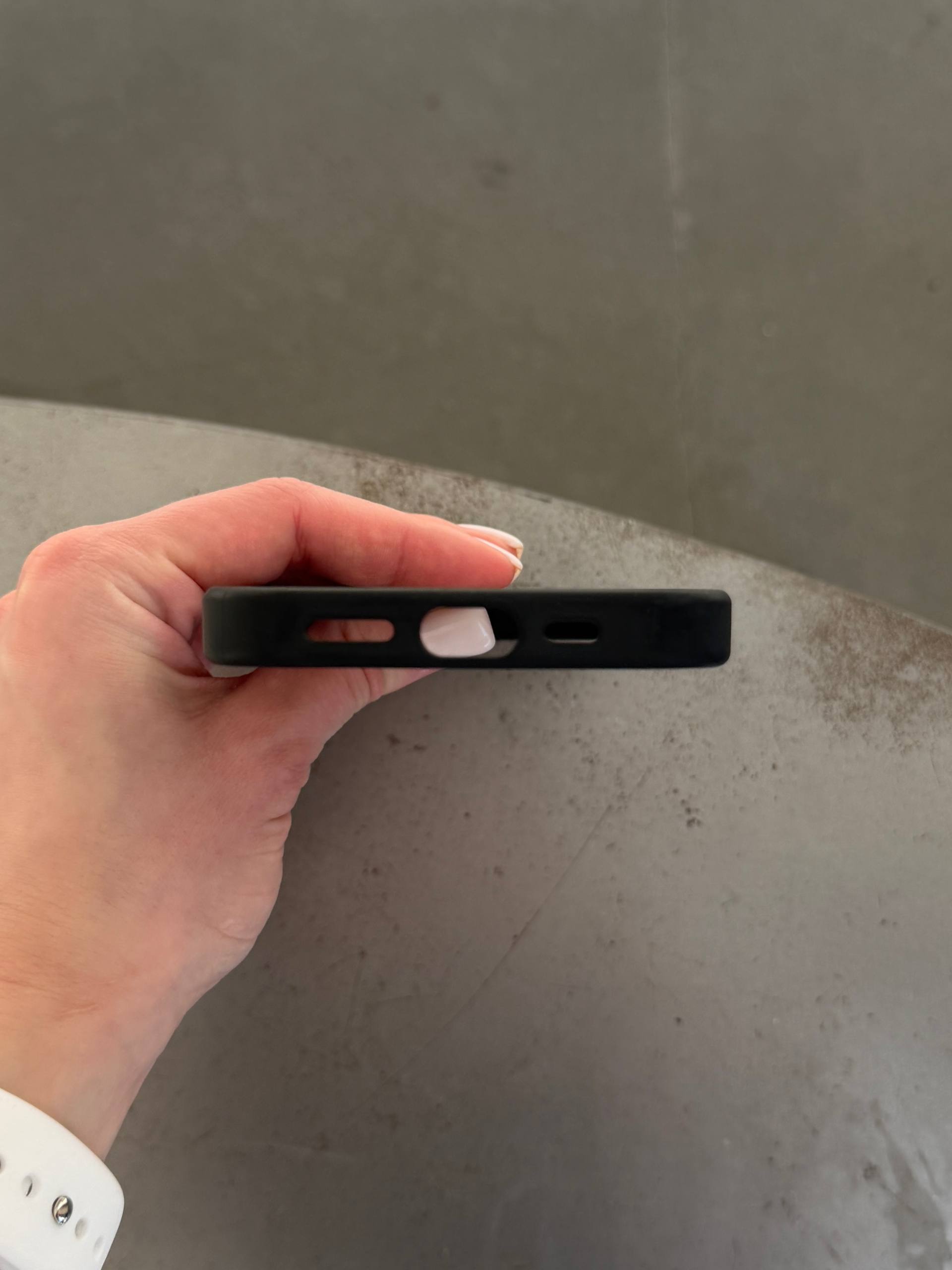 Чехол матовый с Magsafe на iPhone 16e / 17e Black
