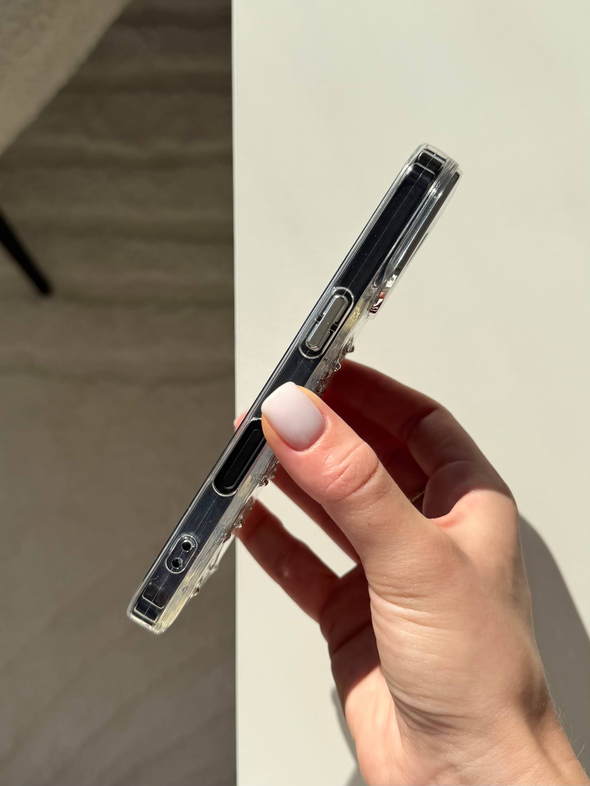 Чехол прозрачный Bow Case с бантиками на iPhone 17