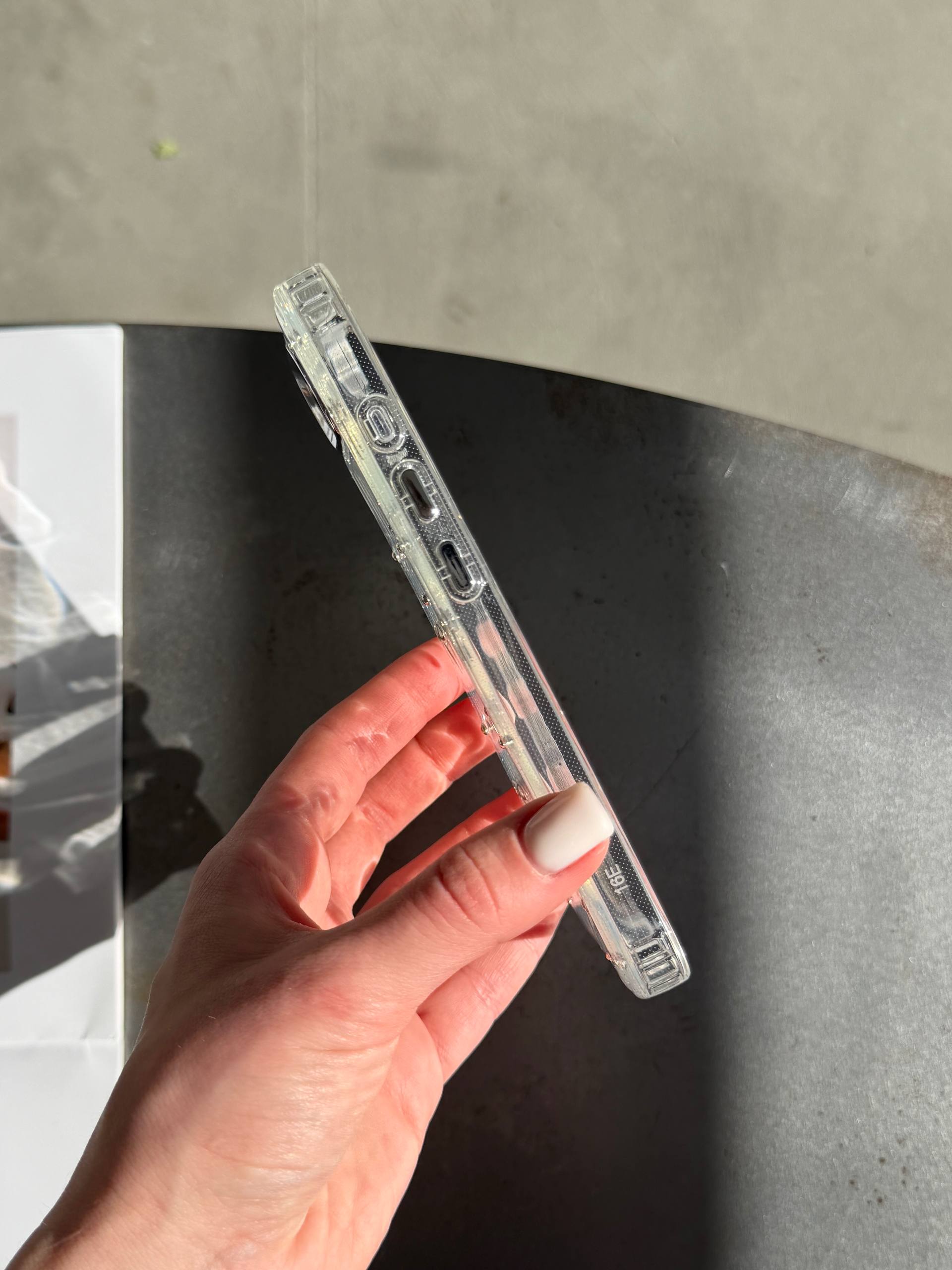 Чохол прозорий Bow Case з бантиками на iPhone 16e / 17e