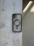 Чохол кольоровий Shining case з Magsafe на iPhone 11 Black