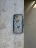Чохол кольоровий Shining case з Magsafe на iPhone 11 Blue