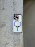 Чохол кольоровий Shining case з Magsafe на iPhone 11 Pro Max Purple