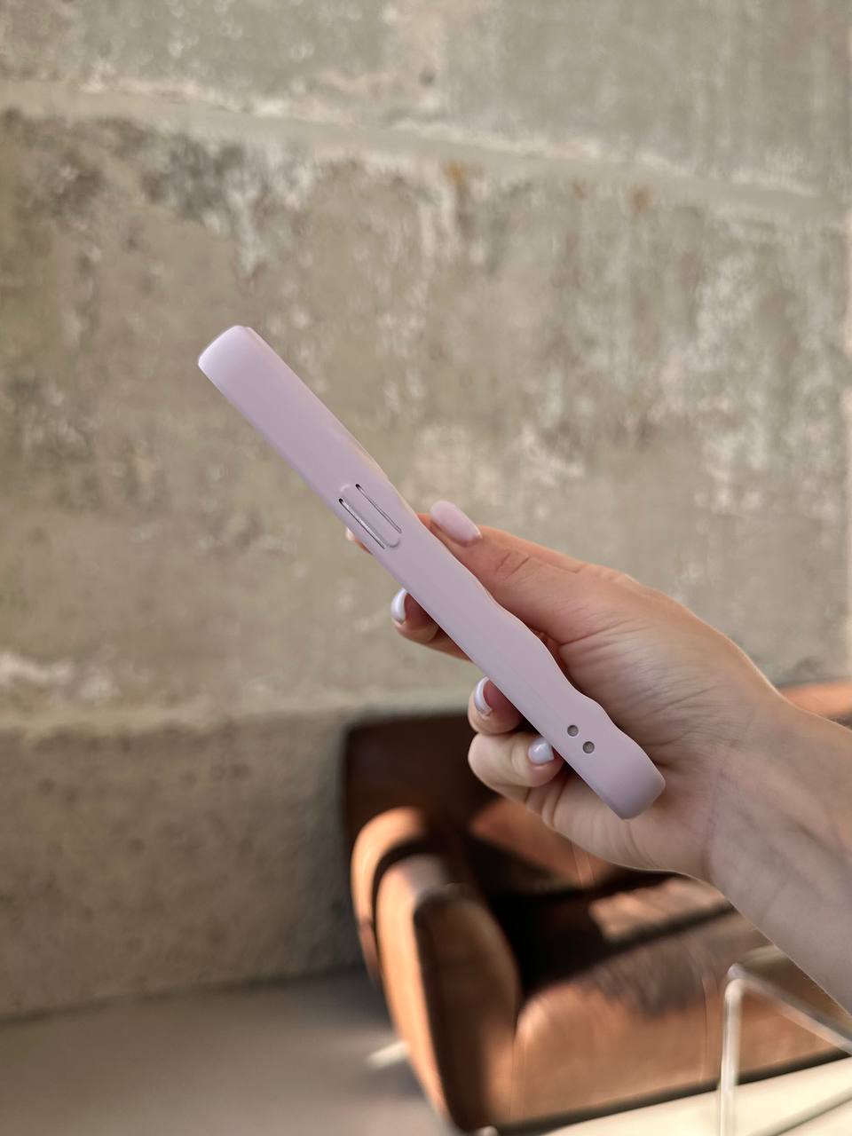 Чохол матовий хвилястий Wave Case на iPhone 14 Pro Chalk Pink (04)