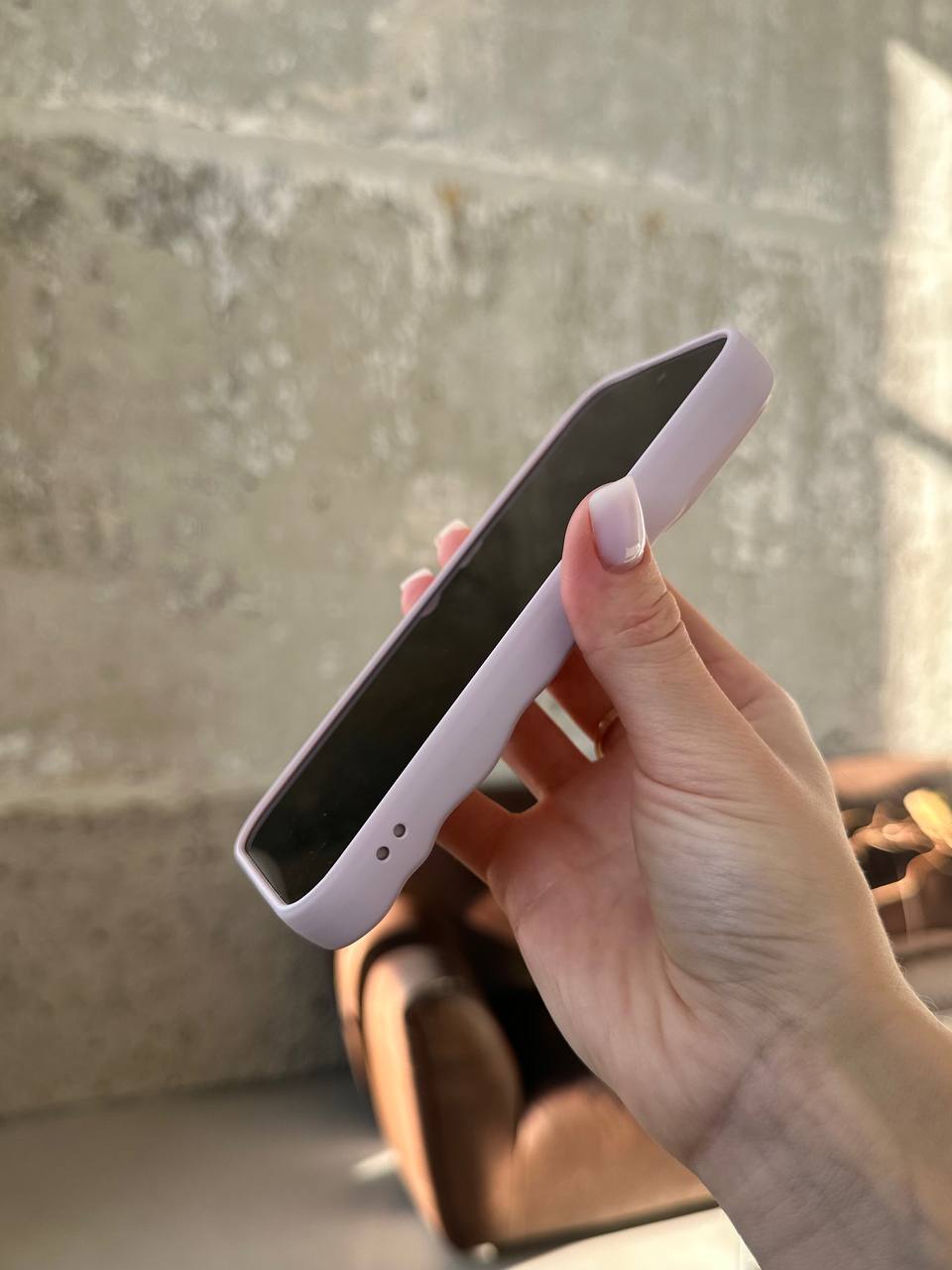 Чохол матовий хвилястий Wave Case на iPhone 14 Pro Chalk Pink (04)