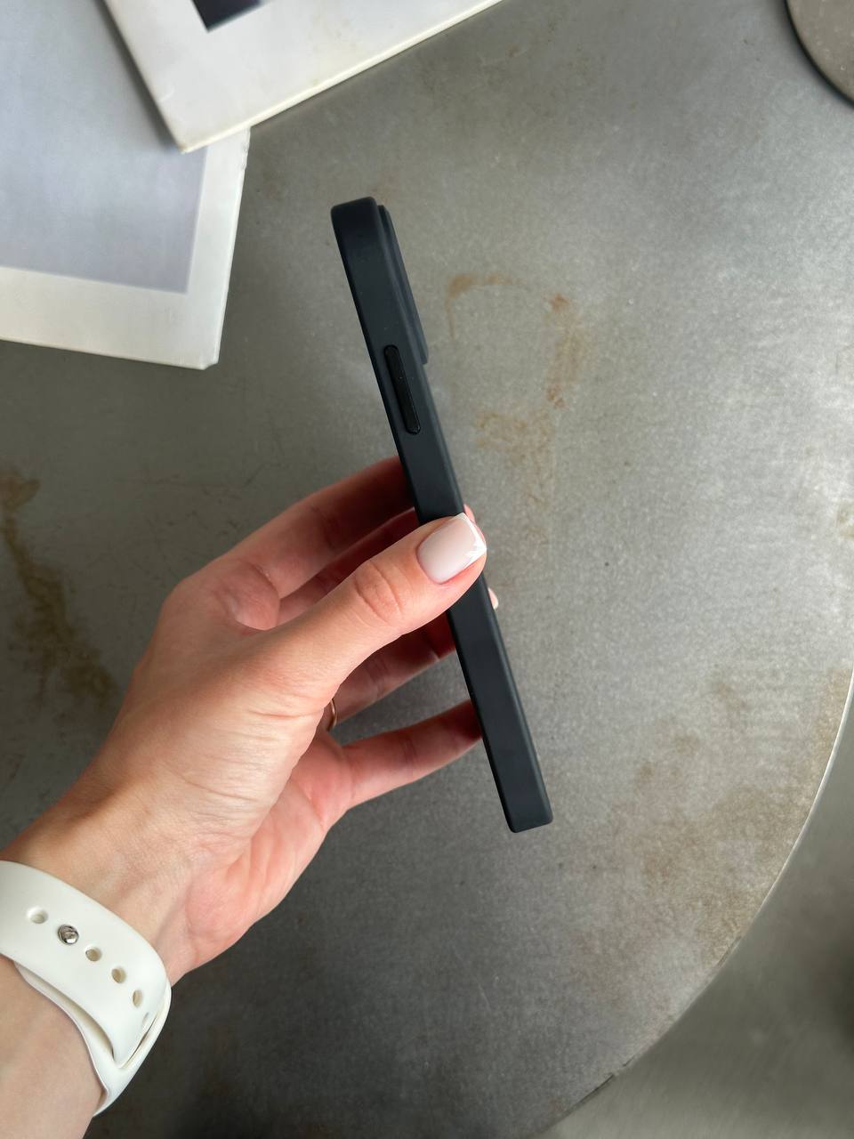 Чехол матовый из Magsafe на iPhone 11 Black