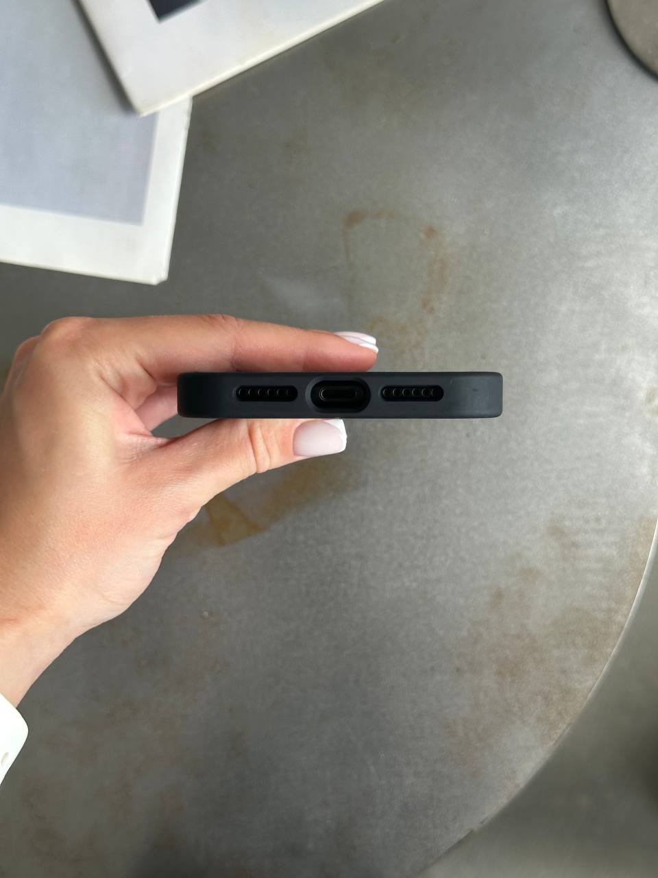 Чехол матовый из Magsafe на iPhone 11 Black