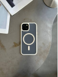 Чохол матовий з Magsafe на iPhone 14 Beige