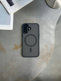 Чехол матовый с Magsafe на iPhone 16+ Black