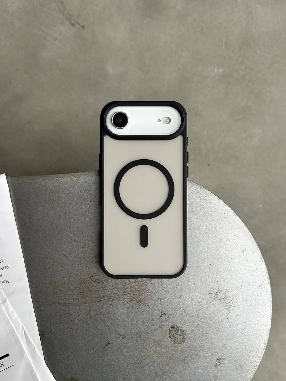 Чехол матовый из Magsafe на iPhone 17 Air Black