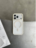 Чохол матовий з Magsafe на iPhone 17 Pro Beige