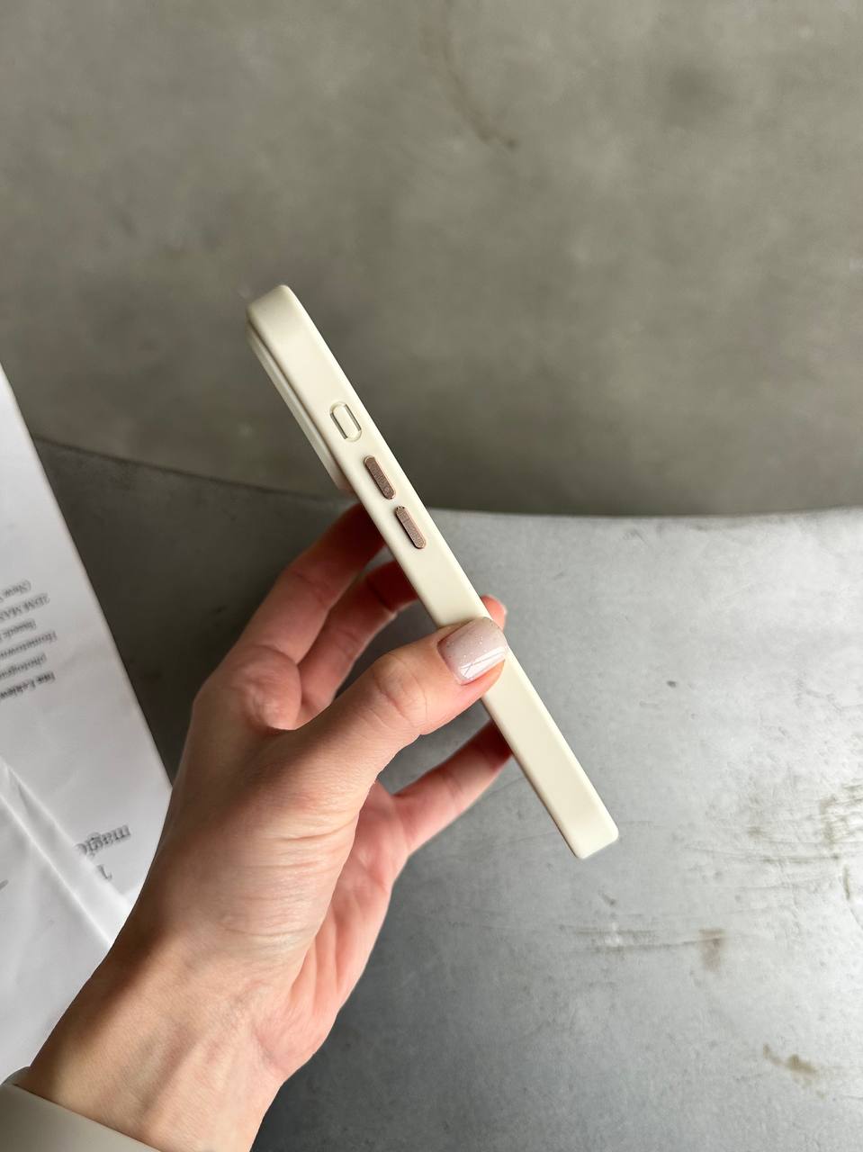 Чохол матовий з Magsafe на iPhone 17 Pro Max Beige