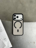 Чохол матовий з Magsafe на iPhone 17 Pro Max Black
