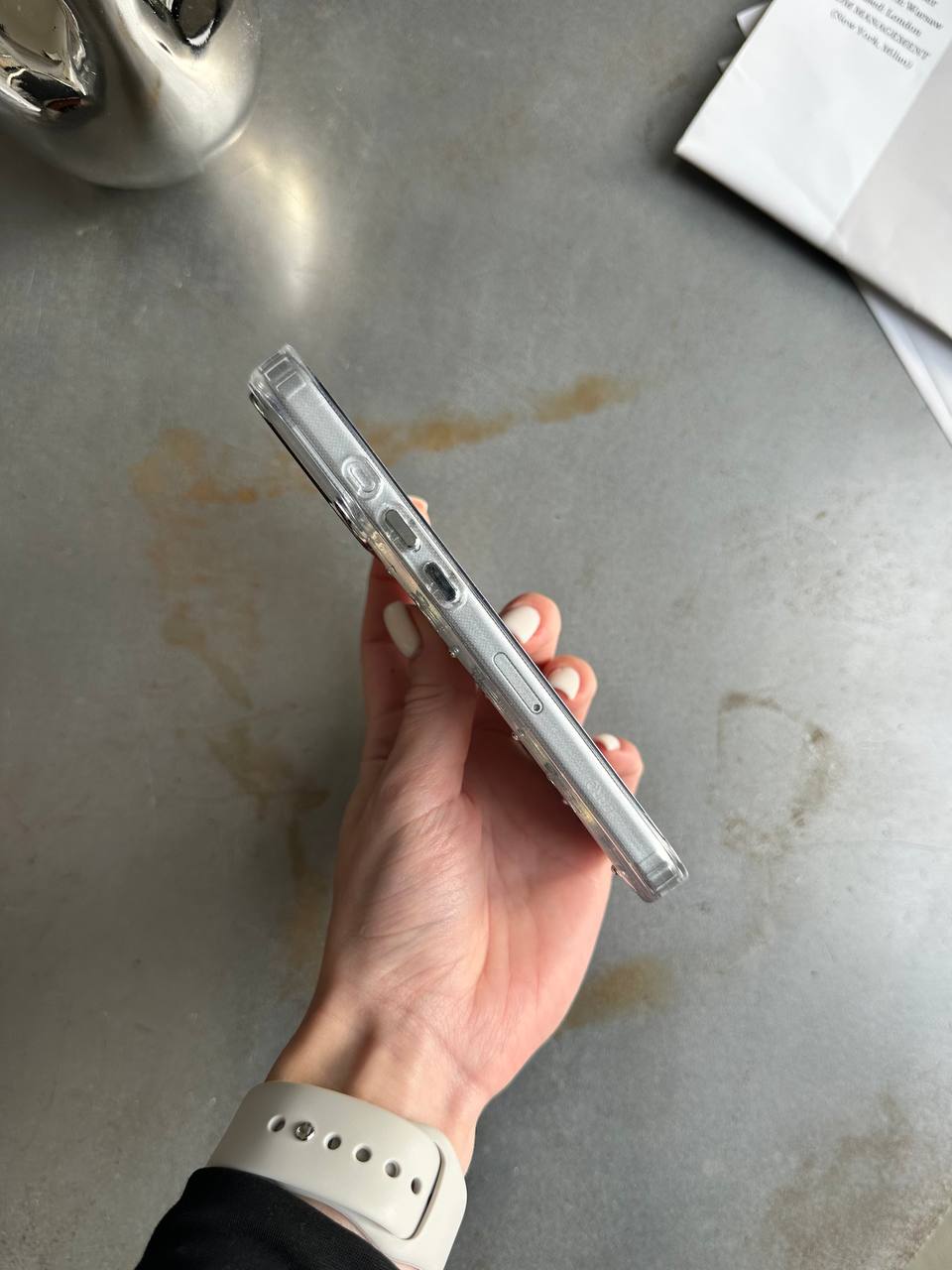 Чохол прозорий Bow Case з бантиками на iPhone 17 Pro Max