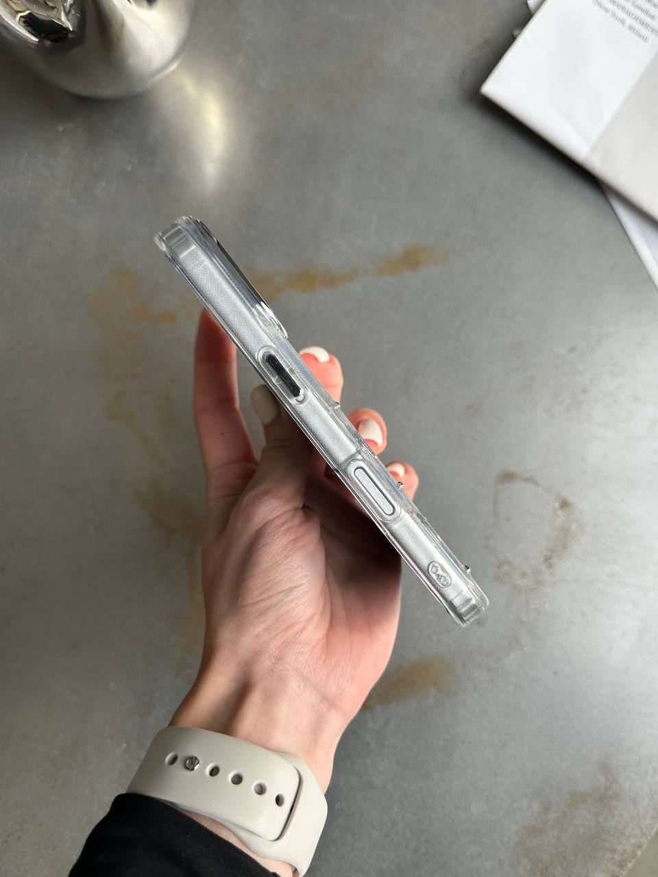 Чохол прозорий Bow Case з бантиками на iPhone 17 Pro Max