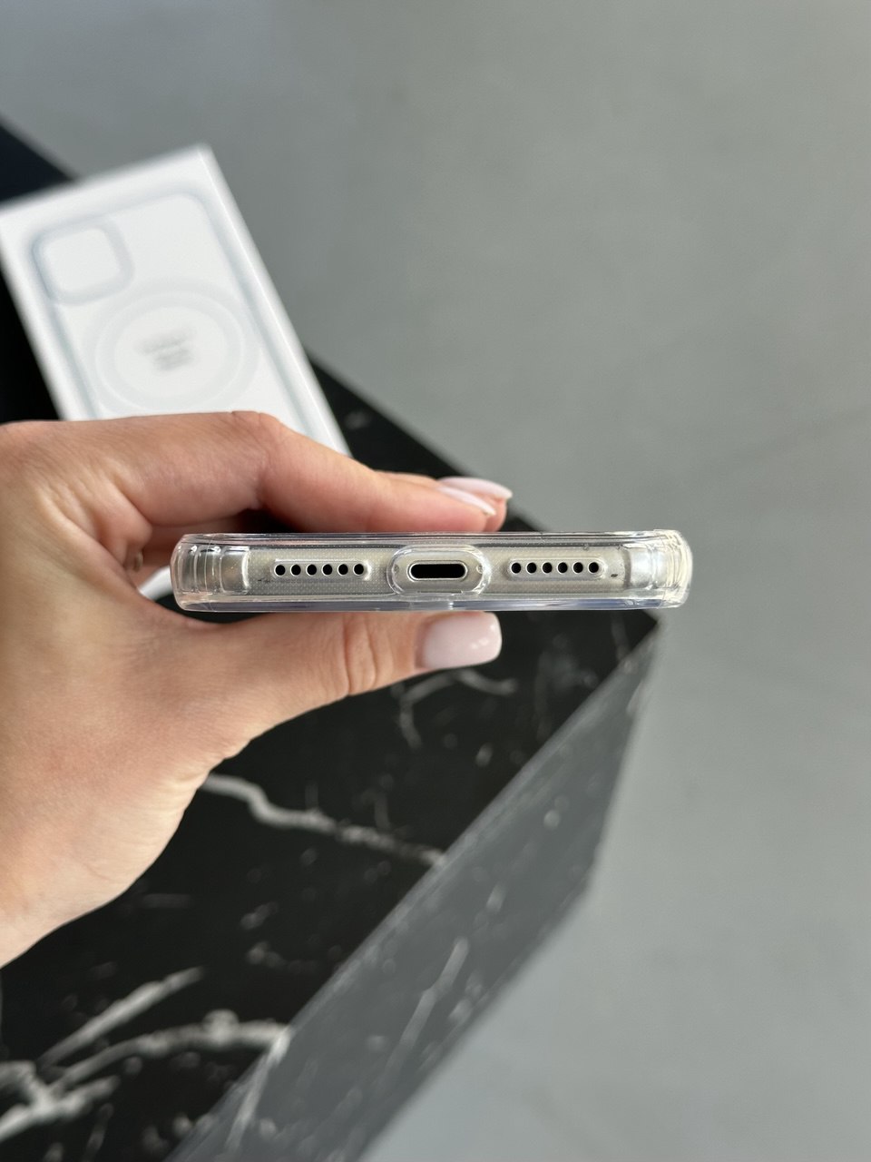 Чохол прозорий Clear Case з Magsafe на iPhone 11