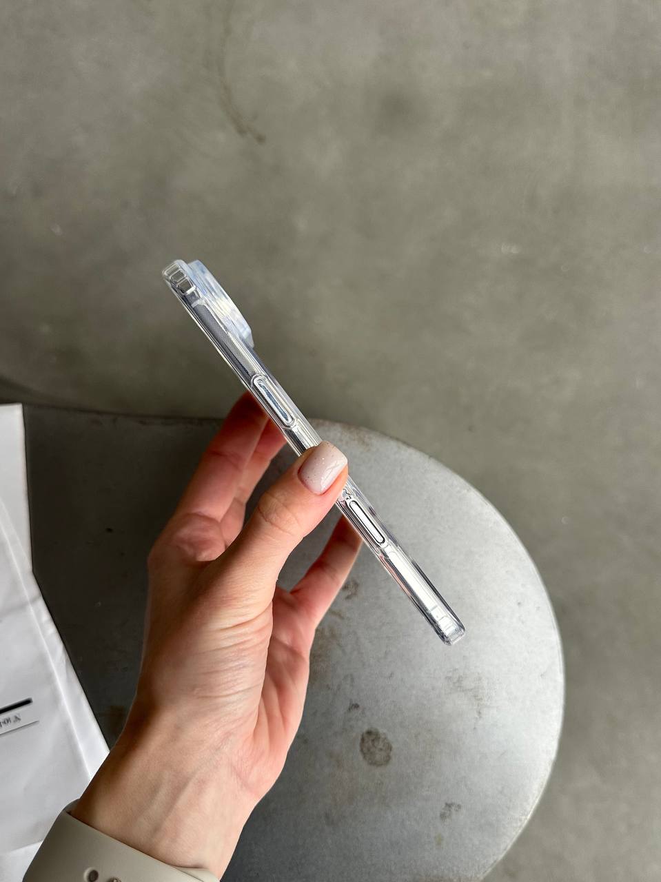 Чехол прозрачный Clear Case с Magsafe на iPhone 17 Air