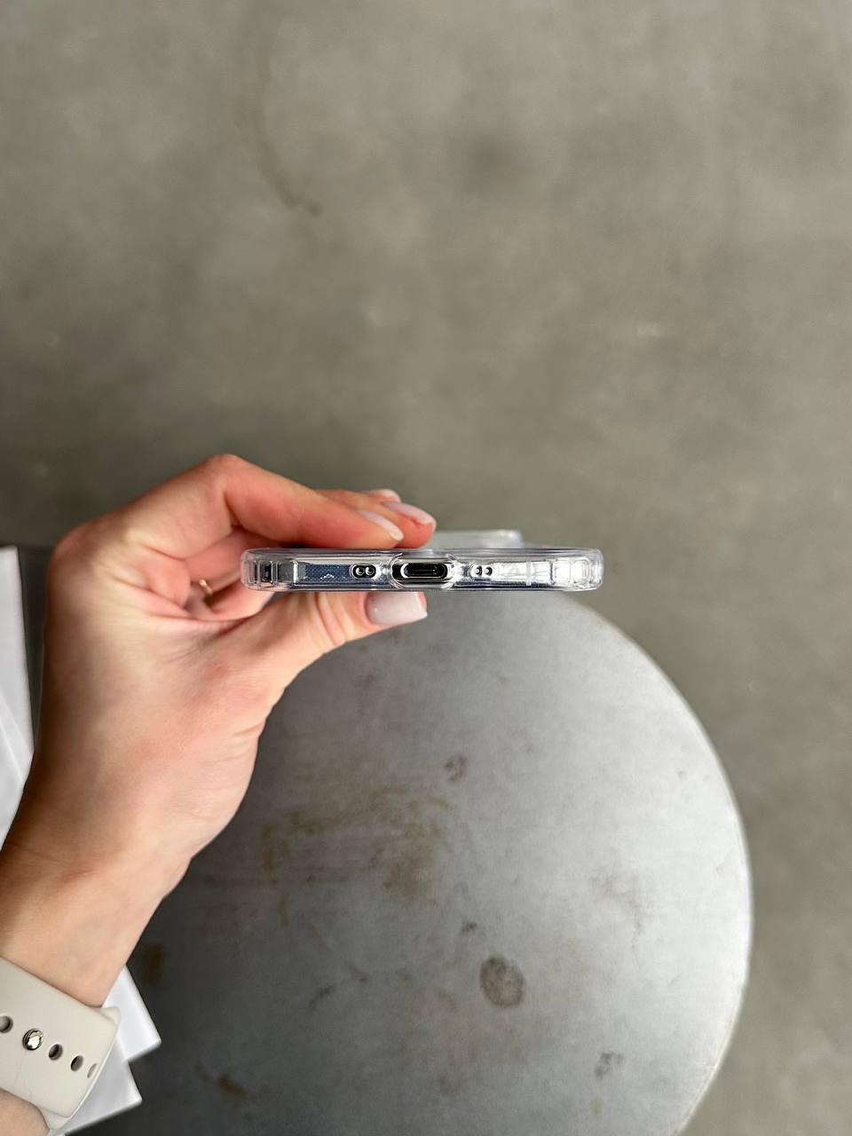Чехол прозрачный Clear Case с Magsafe на iPhone 17 Air
