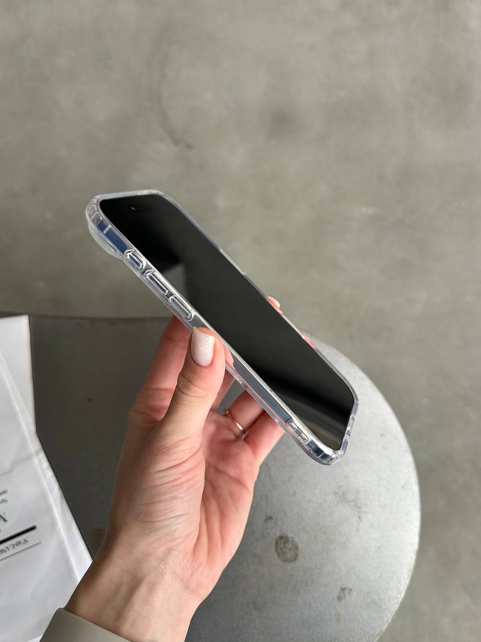 Чехол прозрачный Clear Case с Magsafe на iPhone 17 Air